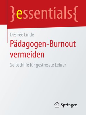 cover image of Pädagogen-Burnout vermeiden